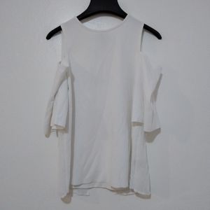 Worthington White Size Small Top Blouse